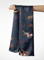 Horses nature style with brown,white colors - Image 3