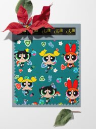 Characters mixed style with red,yellow colors - Image 6