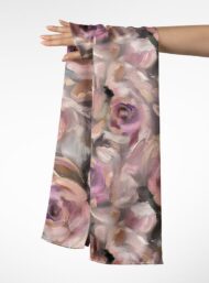 Rose flower style with pink,white colors - Image 3