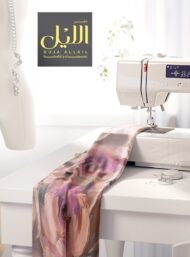 Rose flower style with pink,white colors - Image 7