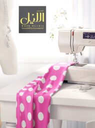 Polka mixed style with pink, white colors - Image 7