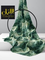 Fluid mixed style with green,white colors - Image 2