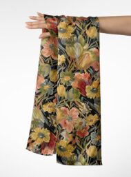 Flowers flower style with red,yellow colors - Image 3