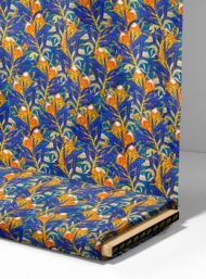 Nature flower style with blue,yellow colors - Image 4