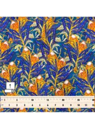 Nature flower style with blue,yellow colors - Image 5