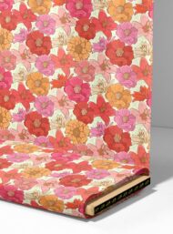 Flowers flower style with pink,red colors - Image 4