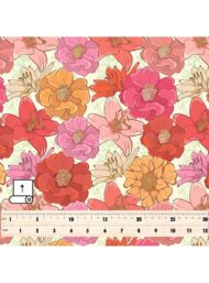 Flowers flower style with pink,red colors - Image 5