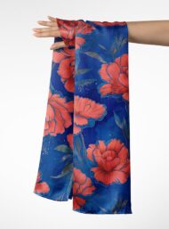 Nature flower style with red,green colors - Image 3