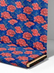 Nature flower style with red,green colors - Image 4