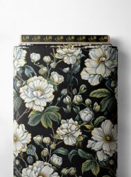 Flowers flower style with white,green colors