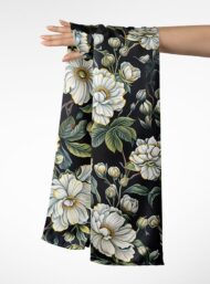 Flowers flower style with white,green colors - Image 3