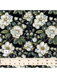 Flowers flower style with white,green colors - Image 5