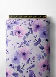 Purple flower style with purple,pink colors