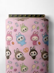 Cute animal style with pink,brown colors