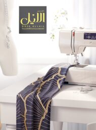 Leaves flower style with blue, gold colors - Image 7