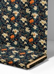 Flowers flower style with green,orange colors - Image 4