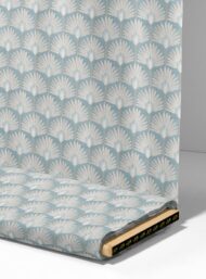 Leaf flower style with grey,blue colors - Image 4