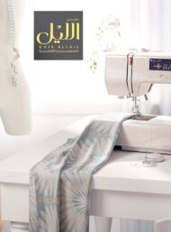 Leaf flower style with grey,blue colors - Image 7