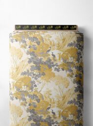 Nature flower style with yellow,grey colors