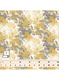 Nature flower style with yellow,grey colors - Image 5