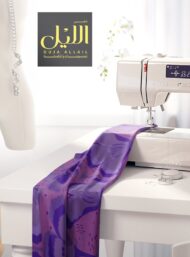 Floral flower style with purple,pink colors - Image 7