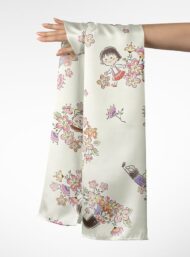 Children flower style with pink,green colors - Image 3