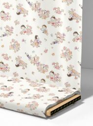 Children flower style with pink,green colors - Image 4