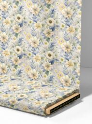 Flowers flower style with yellow,green colors - Image 4