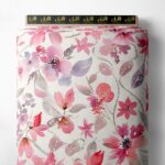 Pink flower style with pink,red colors