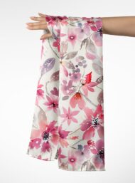 Pink flower style with pink,red colors - Image 3