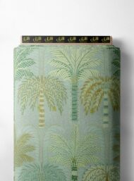 Palm nature style with green,yellow colors