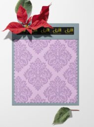 Floral classic style with purple, white colors - Image 6