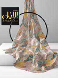 Fan flower style with pink,blue colors - Image 2