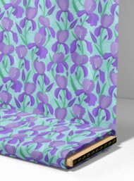 Plant flower style with purple,green colors - Image 4