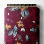 Nature flower style with red,yellow colors