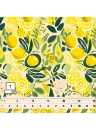Lemon flower style with yellow, green colors - Image 5