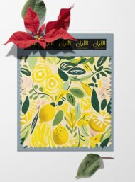 Lemon flower style with yellow, green colors - Image 6
