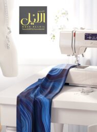 Waves abstract style with blue,grey colors - Image 7