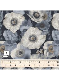 Decorative flower style with grey,white colors - Image 5