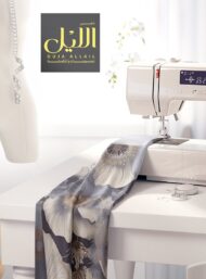 Decorative flower style with grey,white colors - Image 7