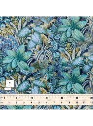 Leaf flower style with blue,green colors - Image 5