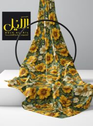 Flowers flower style with yellow,green colors - Image 2