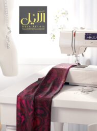 Artistic abstract style with red,purple colors - Image 7