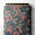 Floral flower style with grey,pink colors