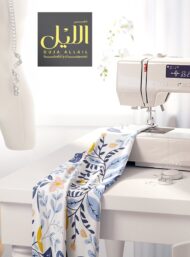 Moth flower style with blue,yellow colors - Image 7