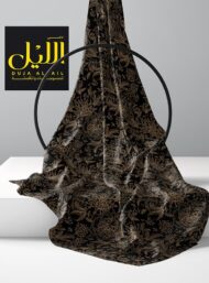 Floral flower style with black, brown colors - Image 2