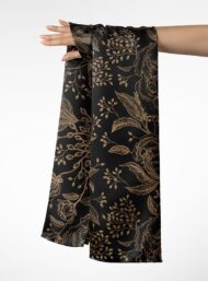 Floral flower style with black, brown colors - Image 3