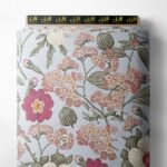 Plant flower style with pink,white colors