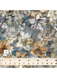 Flowers flower style with white,yellow colors - Image 5