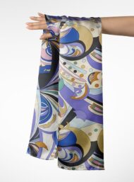 Swirls mixed style with blue,purple colors - Image 3